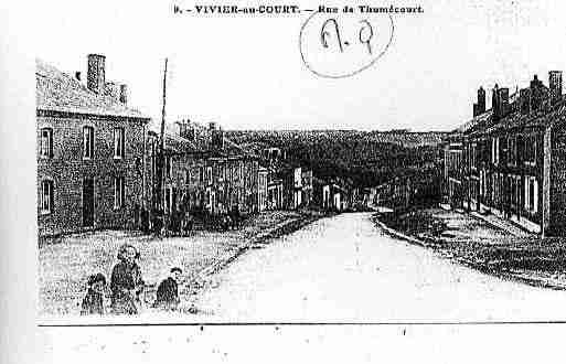 Ville de VIVIERAUCOURT Carte postale ancienne