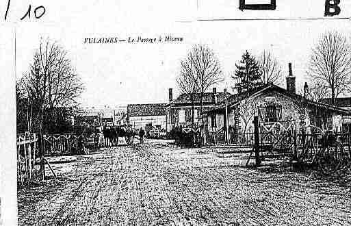 Ville de VULAINES Carte postale ancienne