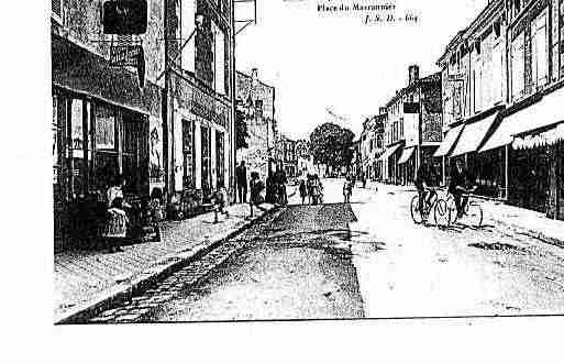 Ville de AIGRE Carte postale ancienne