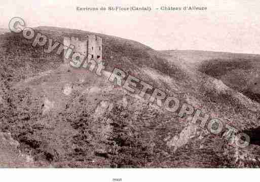 Ville de ALLEUZE Carte postale ancienne