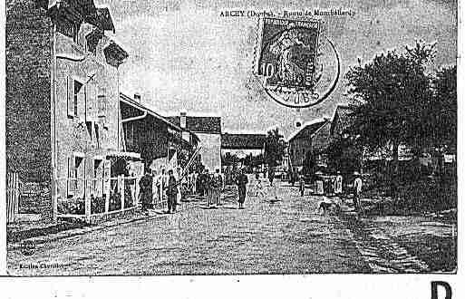 Ville de ARCEY Carte postale ancienne