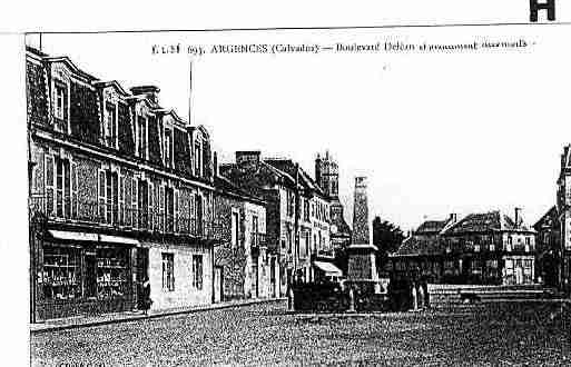 Ville de ARGENCES Carte postale ancienne