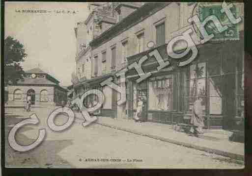 Ville de AUNAYSURODON Carte postale ancienne