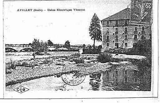 Ville de AVILLEY Carte postale ancienne