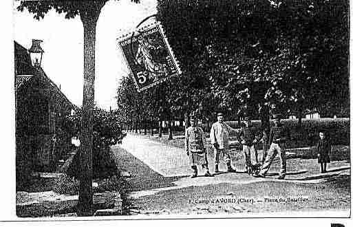 Ville de AVORD Carte postale ancienne