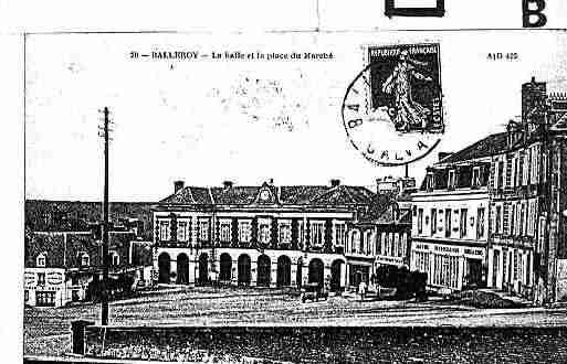 Ville de BALLEROY Carte postale ancienne