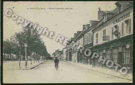 Ville de BAUGY Carte postale ancienne