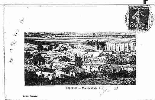 Ville de BELPECH Carte postale ancienne