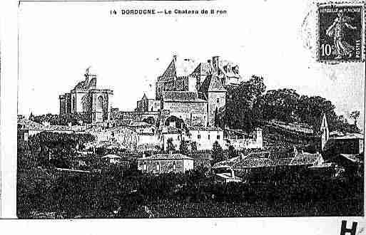 Ville de BIRON Carte postale ancienne