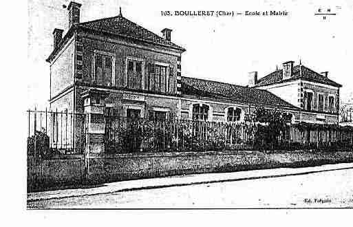 Ville de BOULLERET Carte postale ancienne