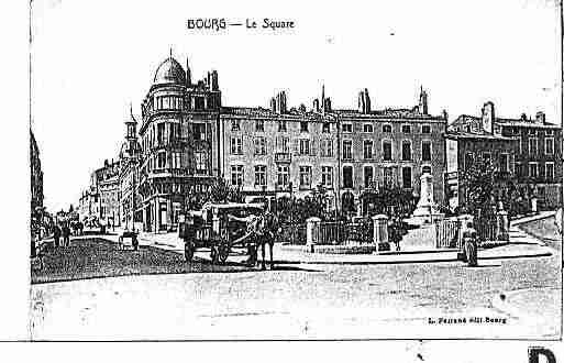 Ville de BOURGENBRESSE Carte postale ancienne