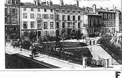 Ville de BOURGENBRESSE Carte postale ancienne