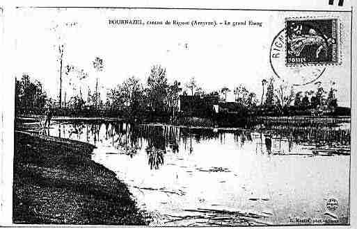 Ville de BOURNAZEL Carte postale ancienne