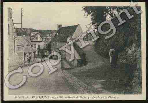 Ville de BRETTEVILLESURLAIZE Carte postale ancienne