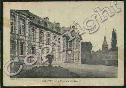 Ville de BRETTEVILLESURLAIZE Carte postale ancienne