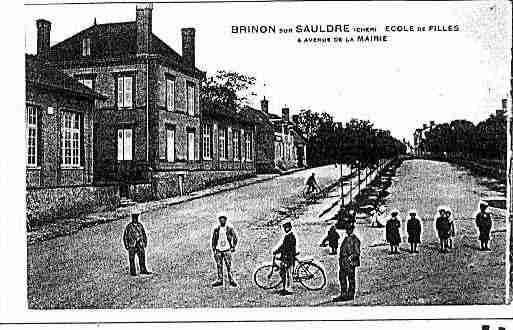 Ville de BRINONSURSAULDRE Carte postale ancienne