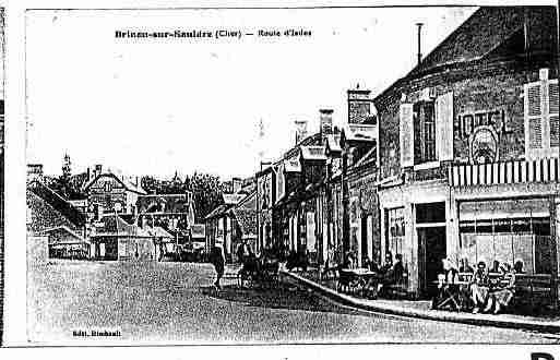 Ville de BRINONSURSAULDRE Carte postale ancienne