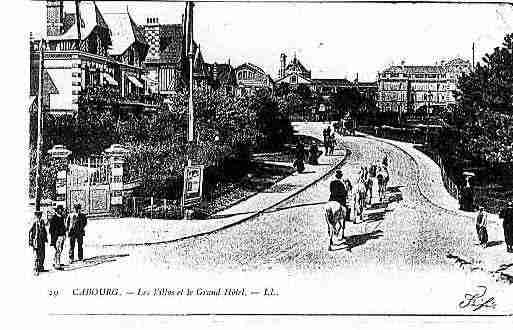 Ville de CABOURG Carte postale ancienne