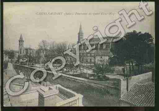 Ville de CASTELNAUDARY Carte postale ancienne