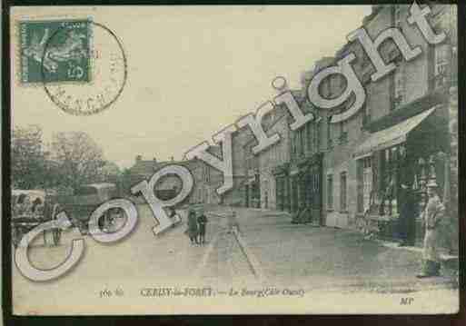 Ville de CERISYLAFORET Carte postale ancienne