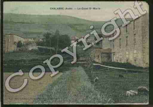 Ville de CHALABRE Carte postale ancienne