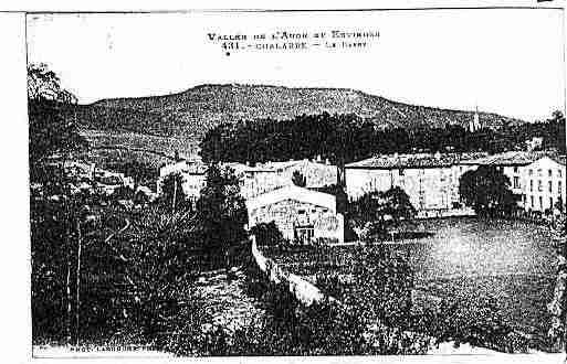 Ville de CHALABRE Carte postale ancienne