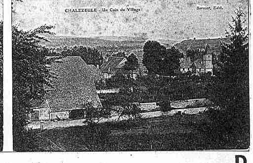 Ville de CHALEZEULE Carte postale ancienne