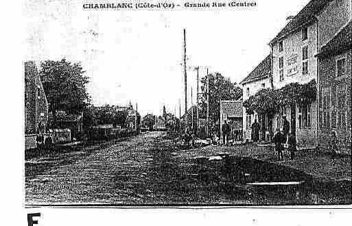 Ville de CHAMBLANC Carte postale ancienne