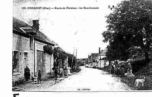 Ville de CHAROST Carte postale ancienne