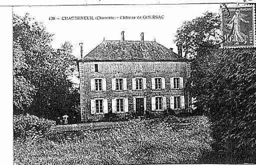 Ville de CHASSENEUILSURBONNIEURE Carte postale ancienne