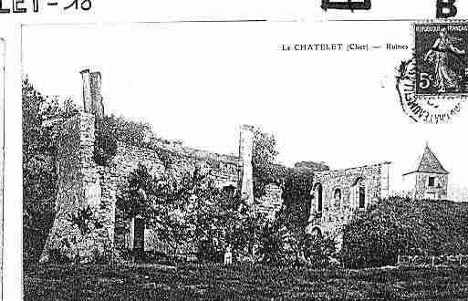 Ville de CHATELET(LE) Carte postale ancienne