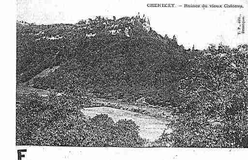 Ville de CHENECEYBUILLON Carte postale ancienne