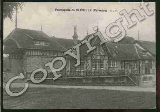 Ville de CLEVILLE Carte postale ancienne