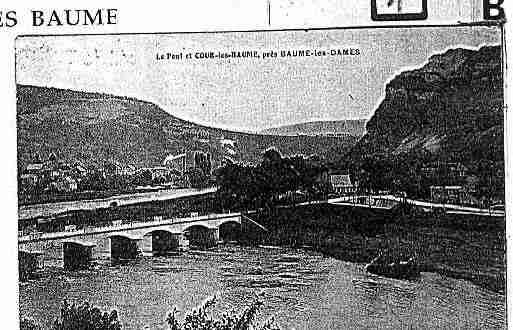 Ville de COURLESBAUME Carte postale ancienne