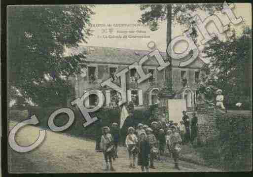 Ville de COURVAUDON Carte postale ancienne