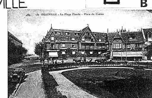 Ville de DEAUVILLE Carte postale ancienne