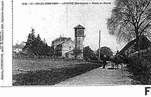 Ville de FORCE(LA) Carte postale ancienne