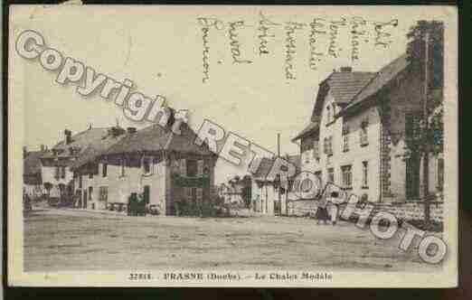 Ville de FRASNE Carte postale ancienne