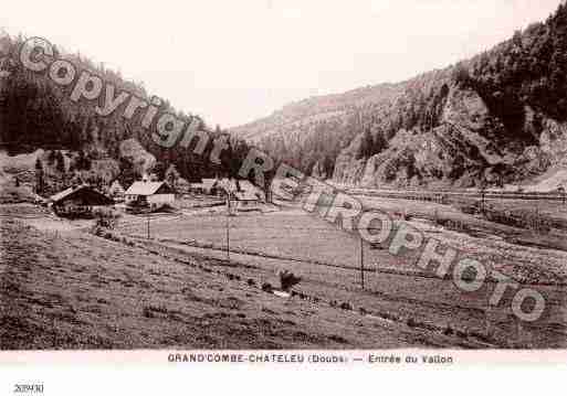 Ville de GRAND\'COMBECHATELEU Carte postale ancienne