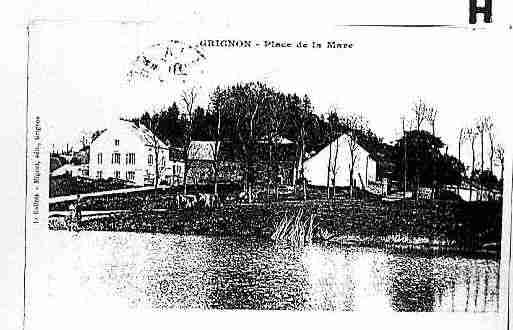 Ville de GRISELLES Carte postale ancienne