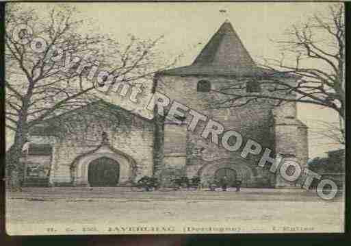 Ville de JAVERLHAC Carte postale ancienne