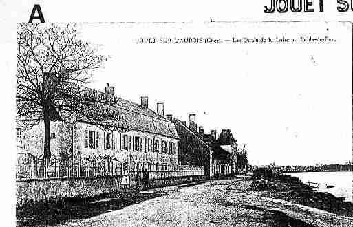 Ville de JOUETSURL\'AUBOIS Carte postale ancienne