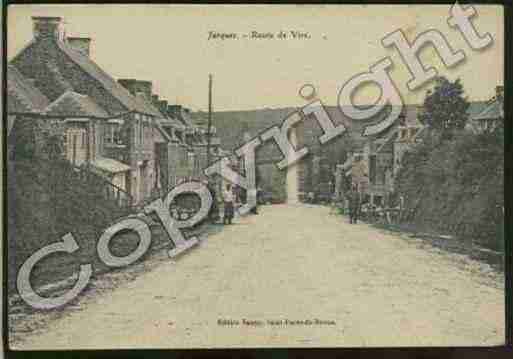 Ville de JURQUES Carte postale ancienne