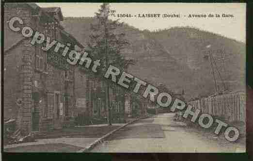 Ville de LAISSEY Carte postale ancienne