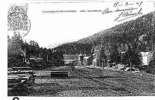 Ville de LAVEISSIERE Carte postale ancienne