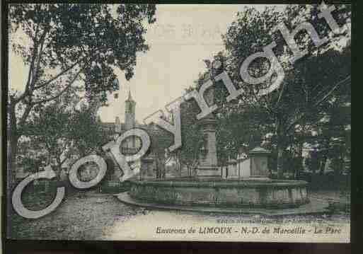 Ville de LIMOUX Carte postale ancienne