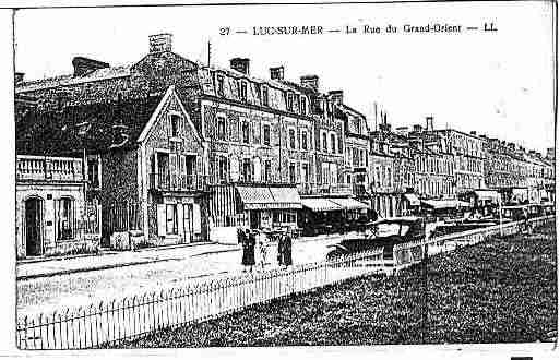 Ville de LUCSURMER Carte postale ancienne