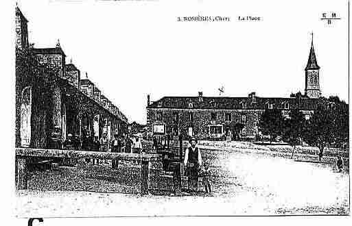 Ville de LUNERY Carte postale ancienne