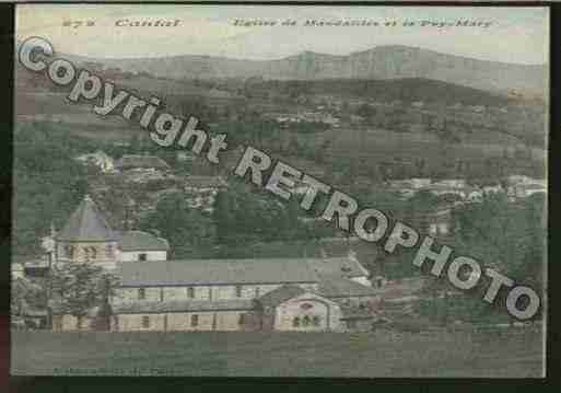 Ville de MANDAILLESSAINTJULIEN Carte postale ancienne