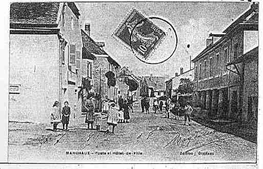 Ville de MARCHAUX Carte postale ancienne